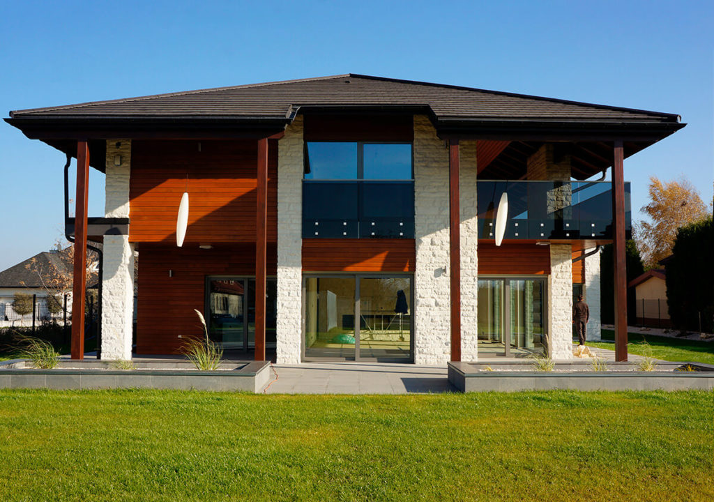 PVC Windows - residential building